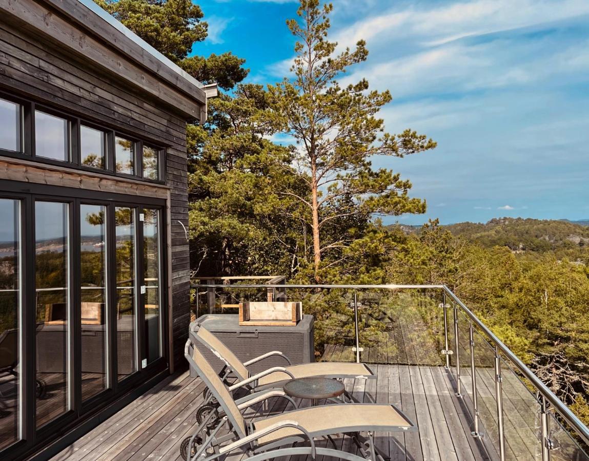 Brand New Beautiful Cabin View Wifi Sonos System Ларвик Экстерьер фото